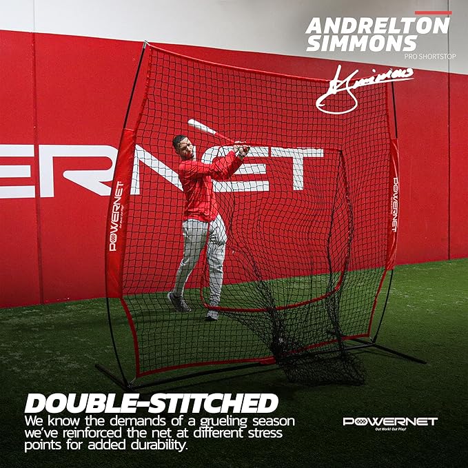 PowerNet 7x7 Baseball Softball Hitting Net