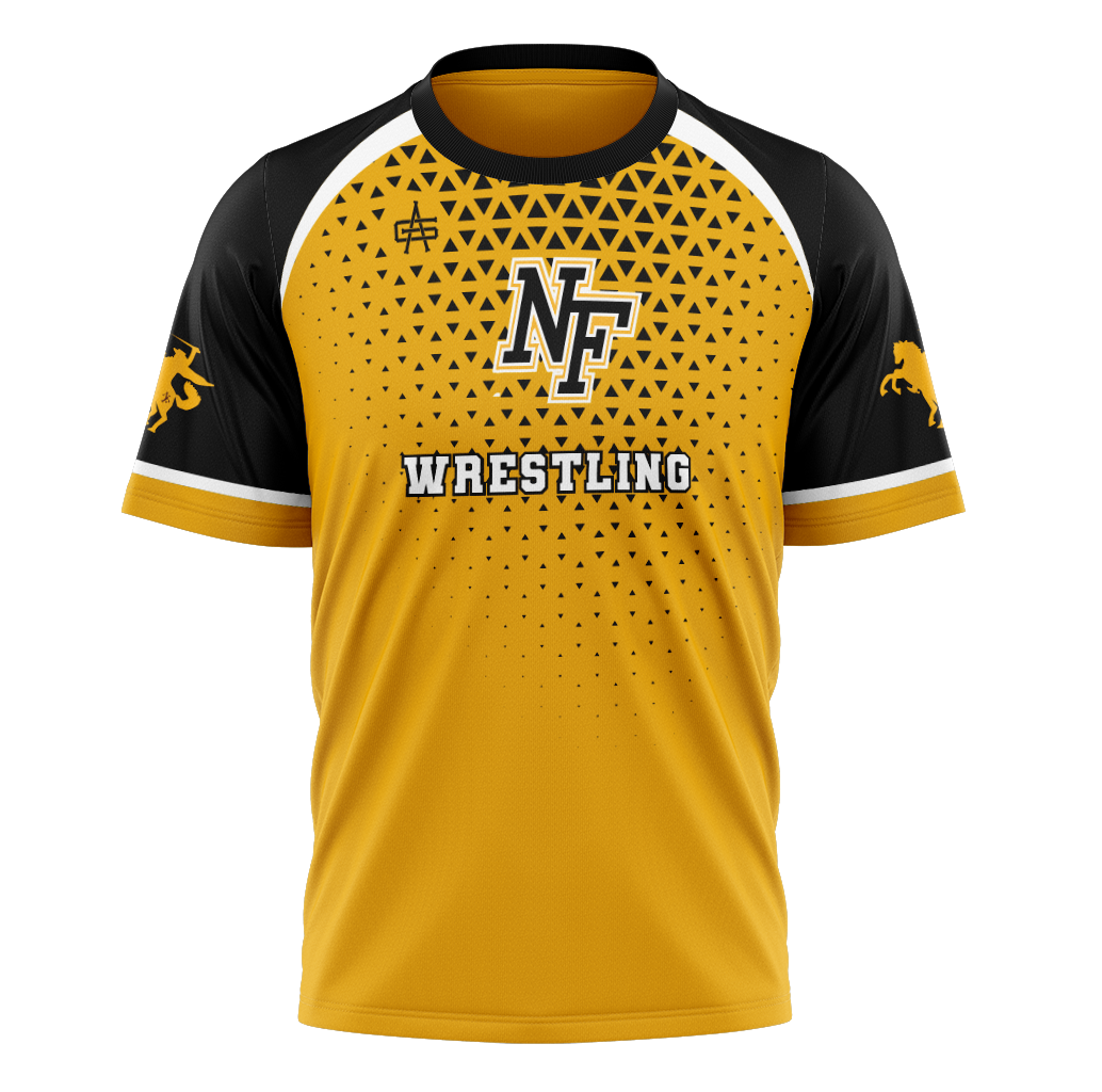 North Farmington Wrestling Sublimated Performance Dry-Fit V2