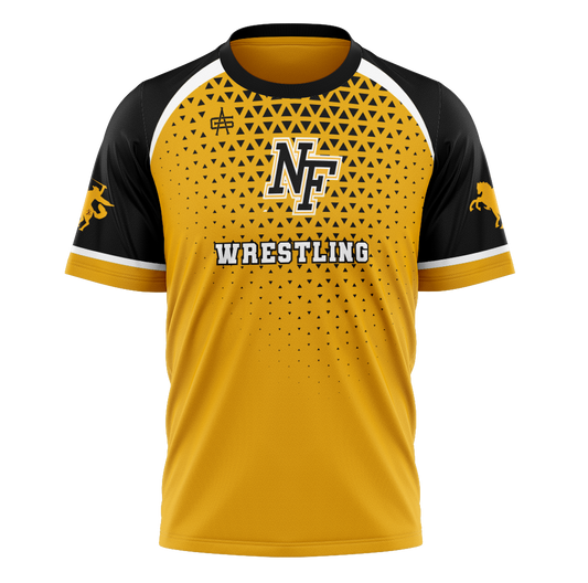 North Farmington Wrestling Sublimated Performance Dry-Fit V2