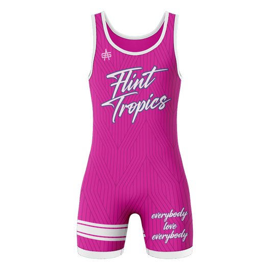 Flint Tropics Wrestling Men's Sublimated Performance Singlet - V7