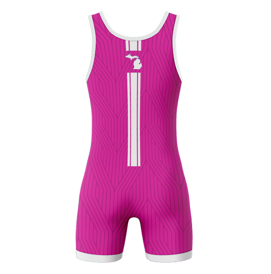 Flint Tropics Wrestling Men's Sublimated Performance Singlet - V7