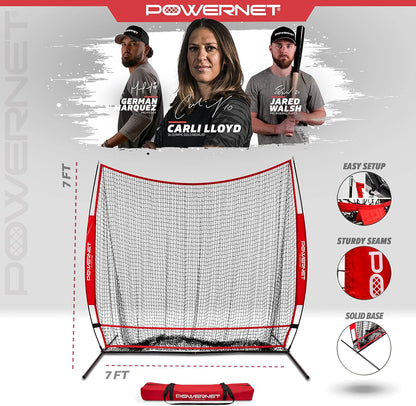 7x7 FT Full Mouth Net | Bigger Target