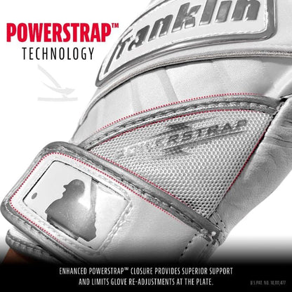 Franklin Powerstrap™ Chrome Batting Gloves