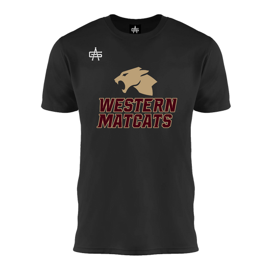Parma MatCats Wrestling DTF Gutsy Maverick Hydro Pro Tee