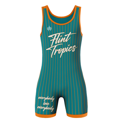 Flint Tropics Wrestling Men's Sublimated Performance Singlet - V5