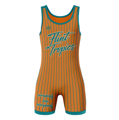 Flint Tropics Wrestling Men's Sublimated Performance Singlet - V4