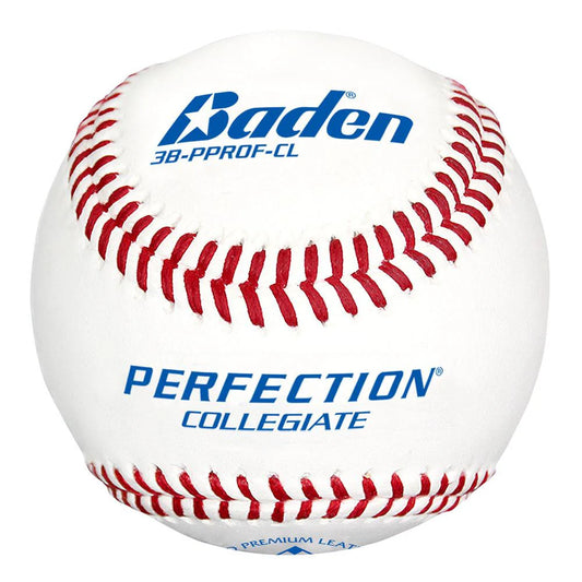 Baden Perfection Collegiate Flat Seam Baseball Pack of 12