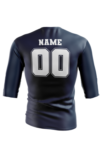 Sluggers Sublimated Performance 3/4 Sleeve Compression Top
