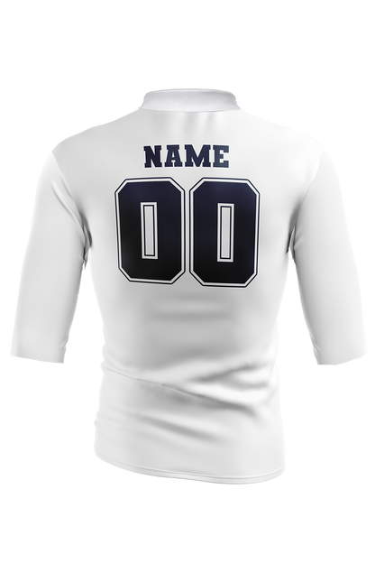 Sluggers Sublimated Performance 3/4 Sleeve Turtle Neck Compression Top