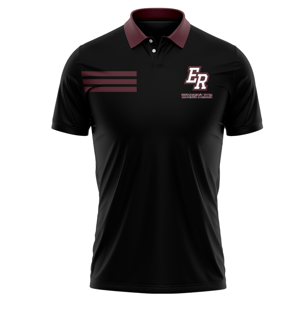 Eaton Rapids Wrestling Men's Sublimated Polo