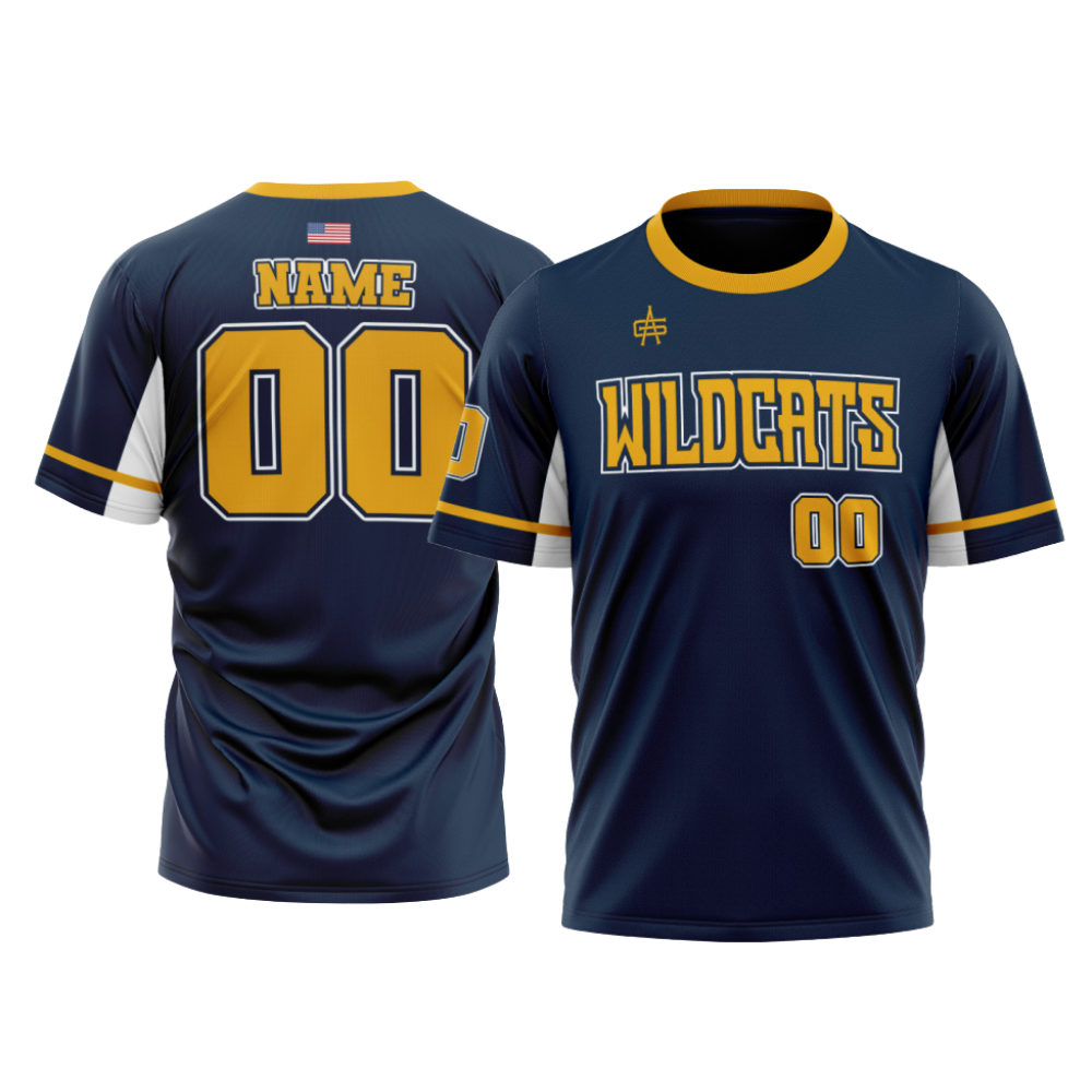 Oxford Wildcats Baseball 8u Add On or Fan No Button Jersey