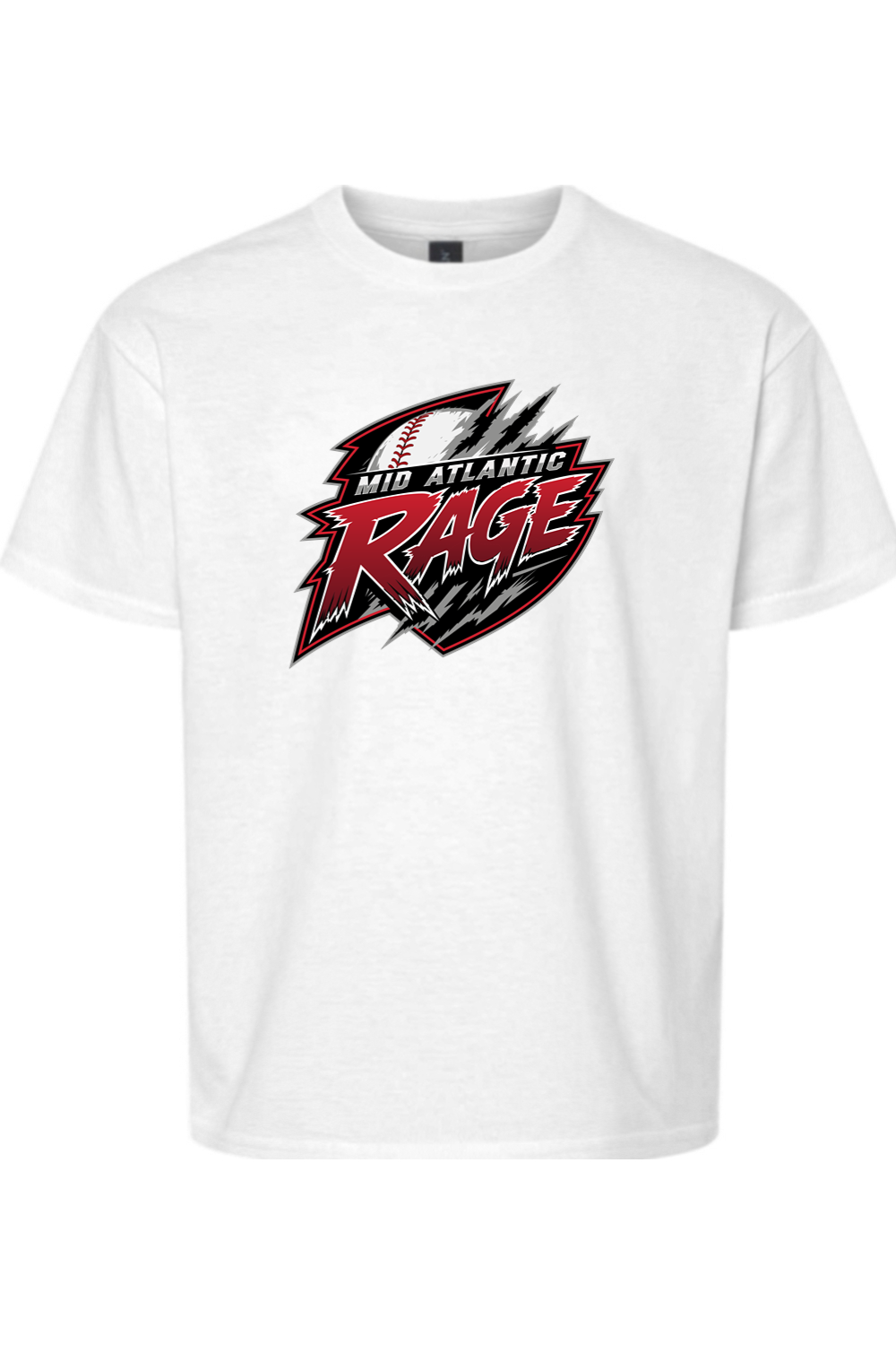 Rage Baseball DTF Youth Softstyle T-Shirt