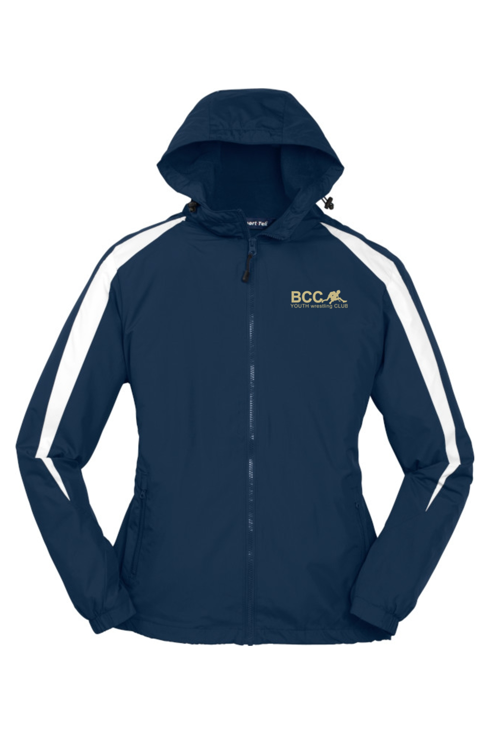 BCC Youth Wrestling DTF Fleece-Lined Colorblock Jacket