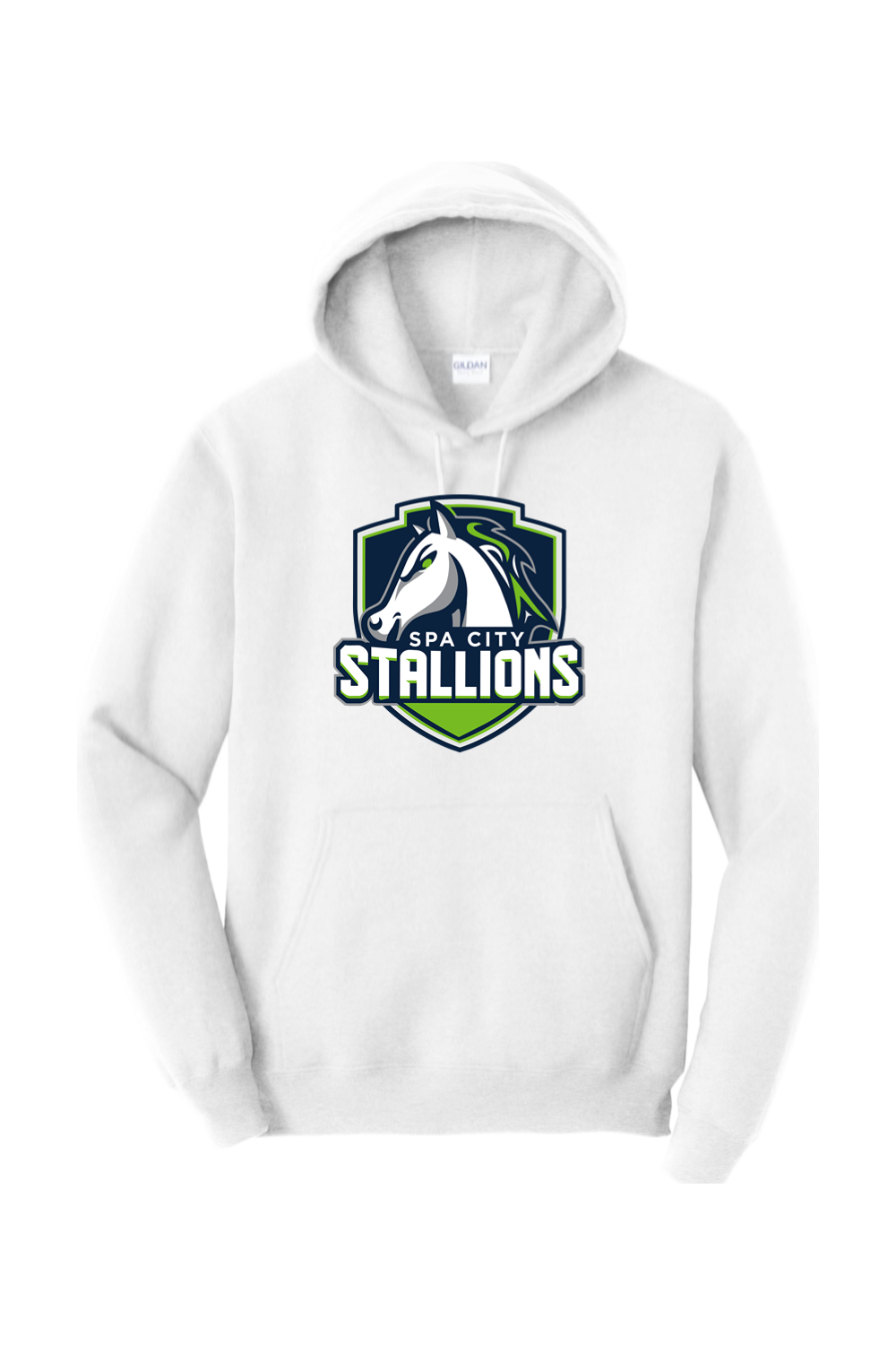 Spa City Stallions DTF Heavy Blend Hooded Sweatshirt