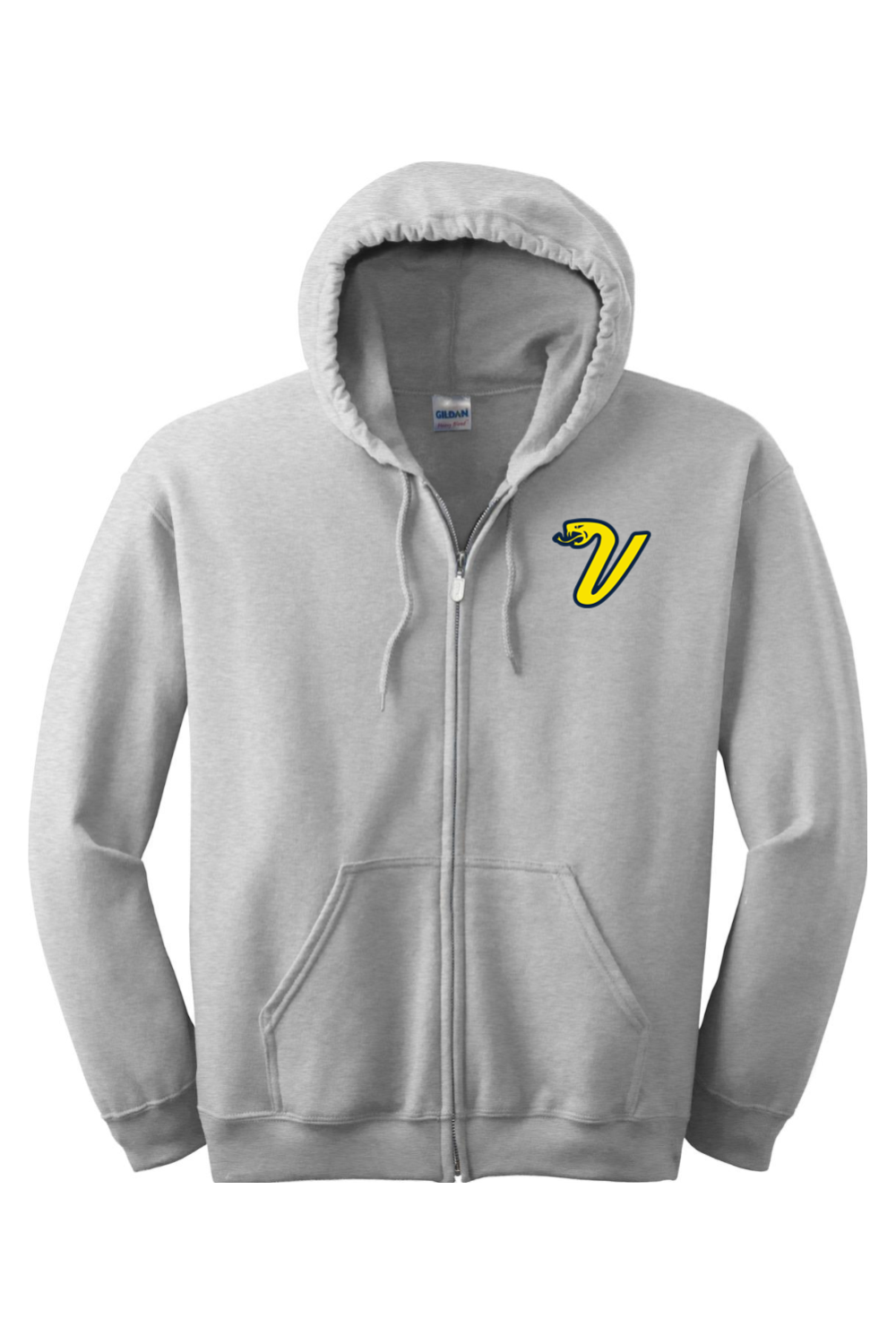 Greencastle Vipers OG Heavy Blend Full-Zip Hooded Sweatshirt