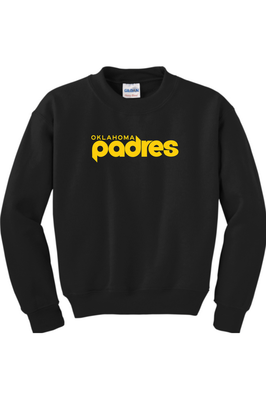 Padres Baseball Youth Heavy Blend Crewneck Sweatshirt
