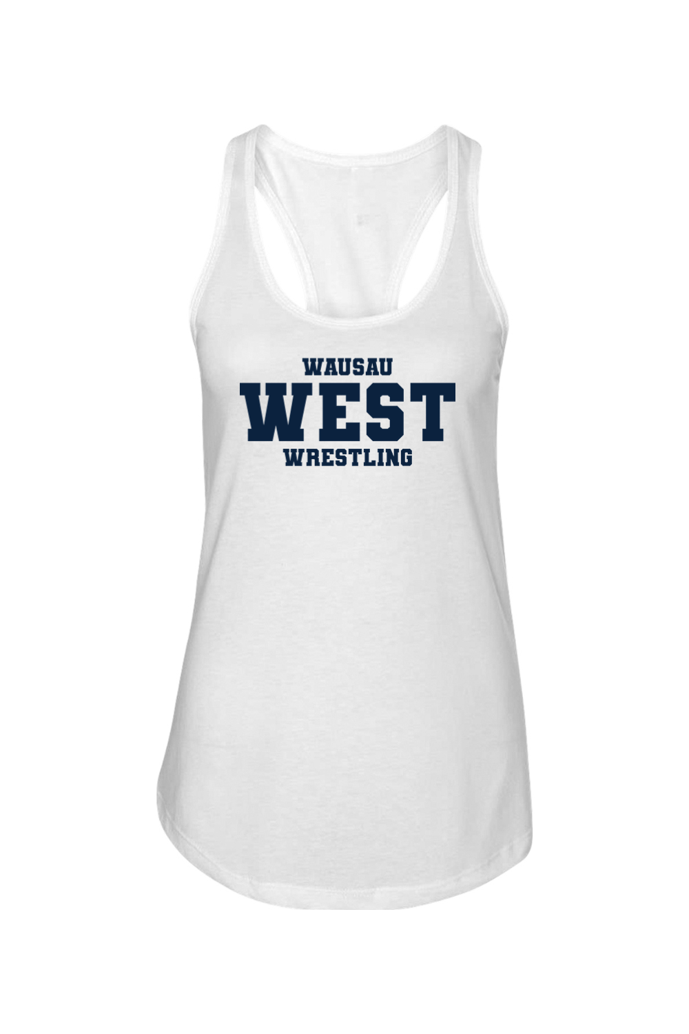 Wausau West Wrestling DTF Ladies Racerback Tank
