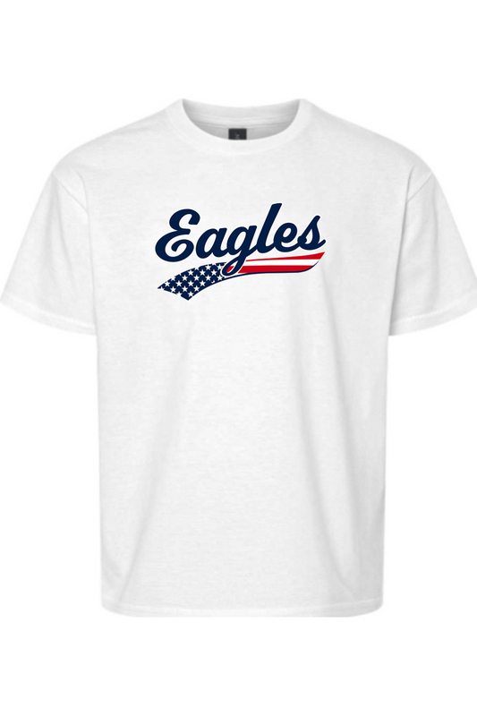 Watervliet Eagles Baseball DTF Youth Softstyle T-Shirt