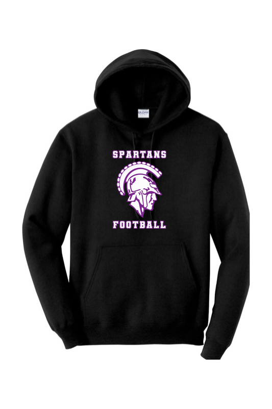 Spartans Football DTF Heavy Blend Hooded Sweatshirt