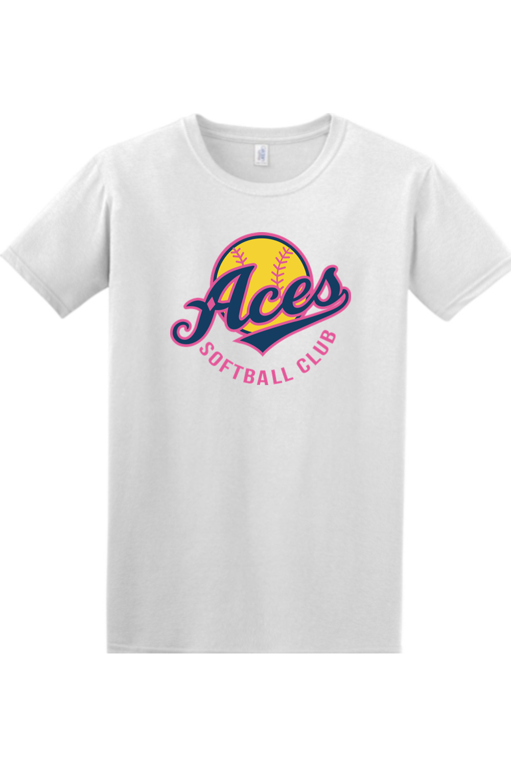 Aces Baseball DTF Softstyle T-Shirt