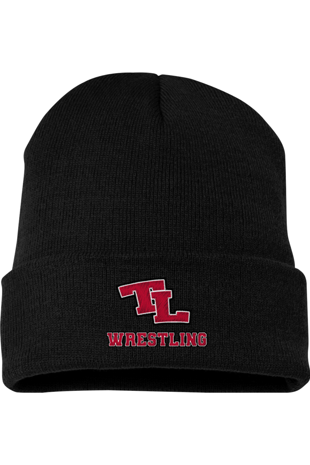 Twin Lakes Wrestling Embroidered Classics Cuffed Beanie