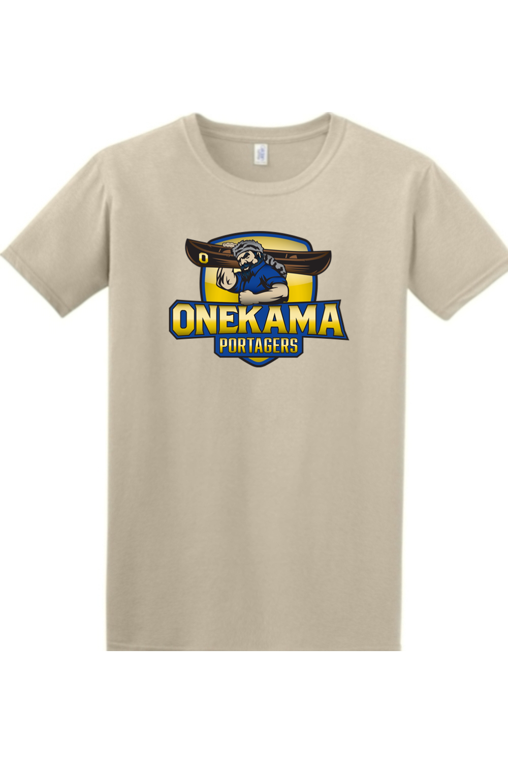 Onekama Portagers Football Softstyle T-Shirt