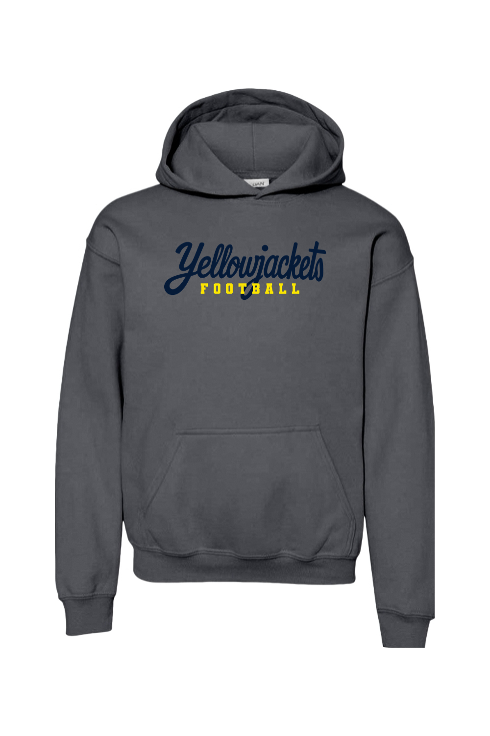 Memphis Football DTF Youth Heavy Blend Hooded Sweatshirt
