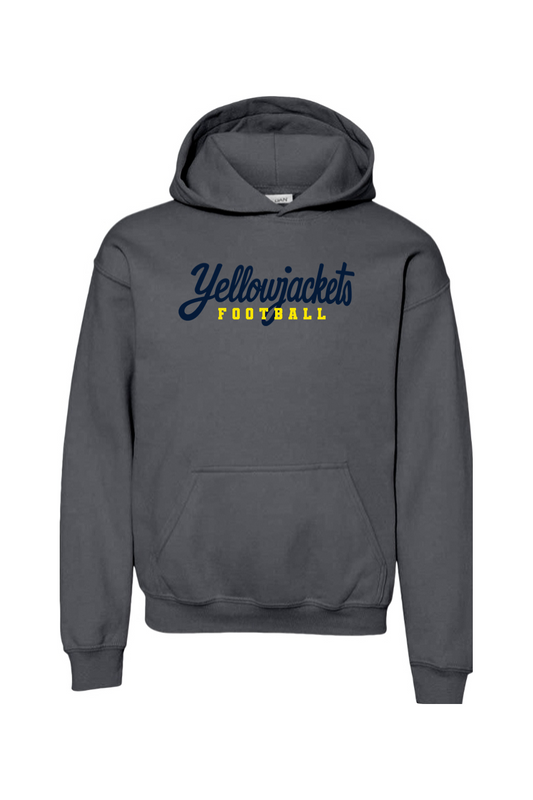 Memphis Football DTF Youth Heavy Blend Hooded Sweatshirt