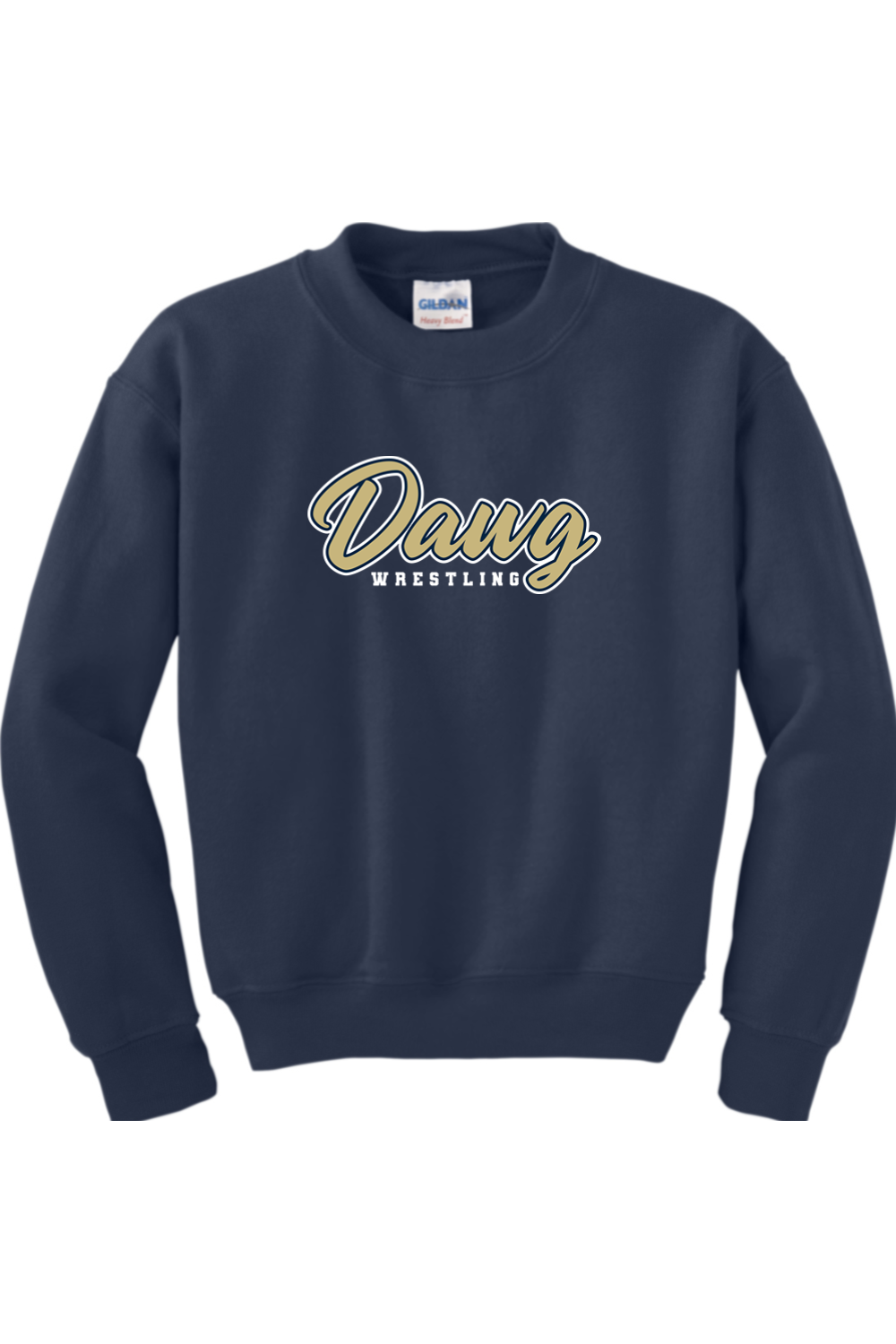 Otsego Middle School Wrestling DTF Youth Heavy Blend Crewneck Sweatshirt