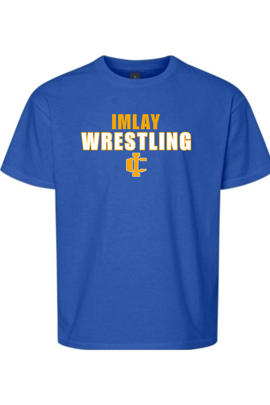 Imlay Wrestling DTF Youth Softstyle T-Shirt