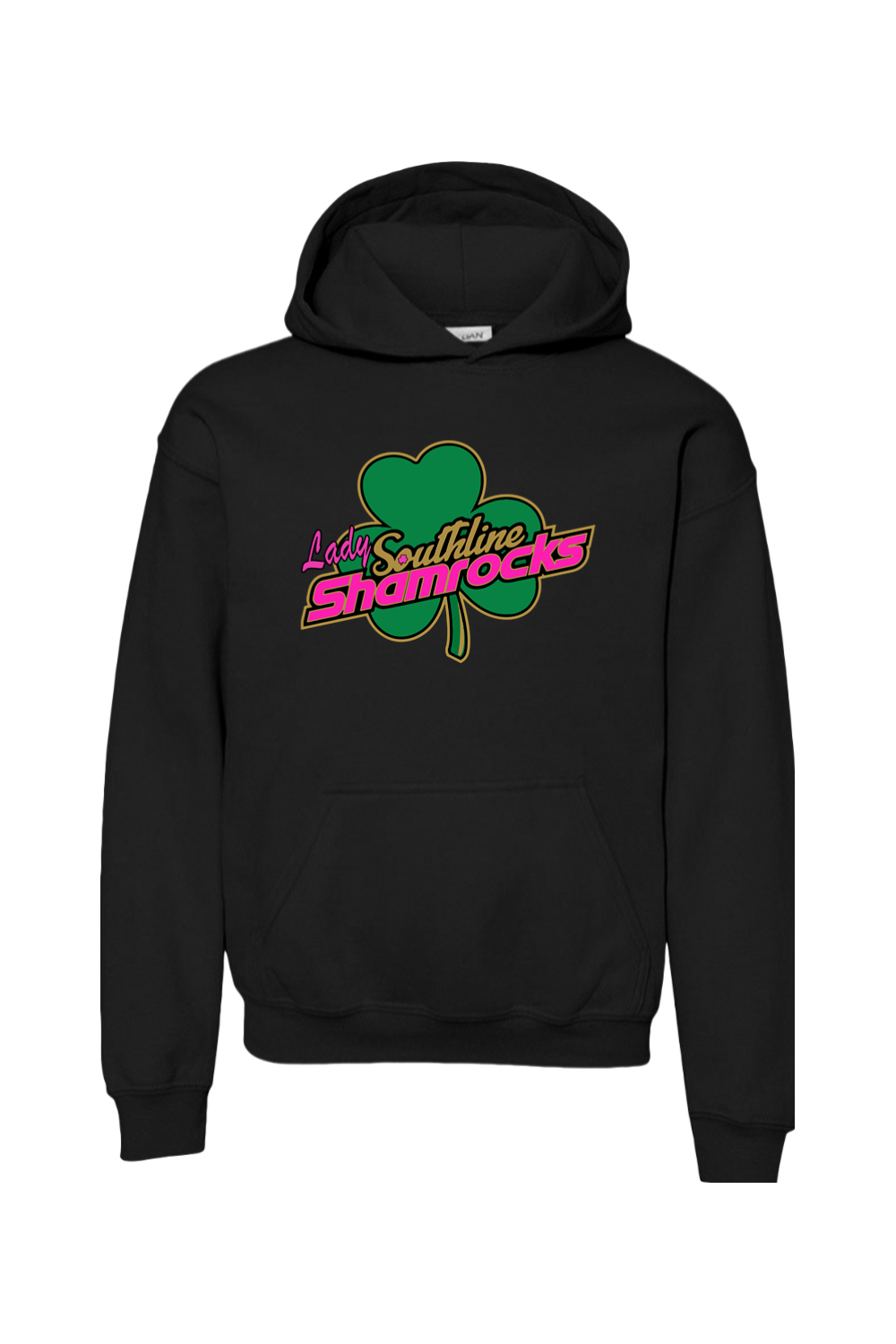 Shamrocks Softball Youth Heavy Blend Hooded Sweatshirt