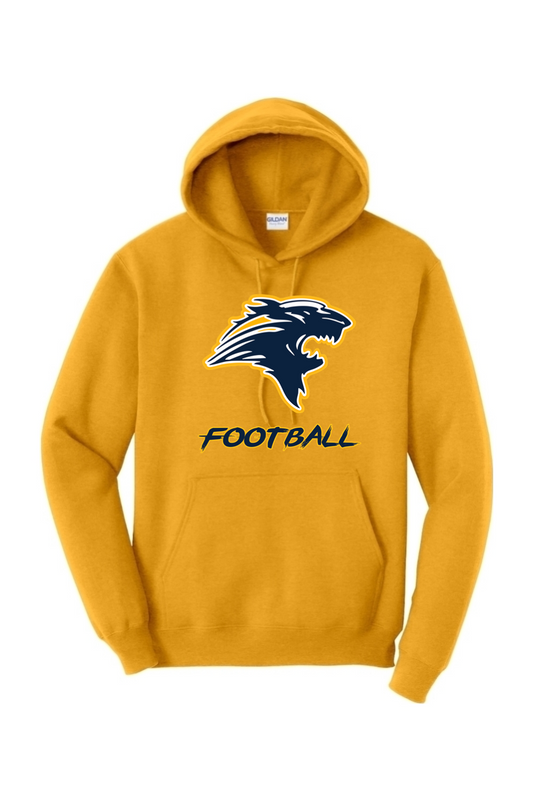 Godwin Heights Football Heavy Blend Hooded Sweatshirt