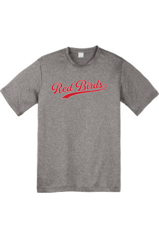Marion Redbirds Baseball DTF Youth Heather Contender  Tee
