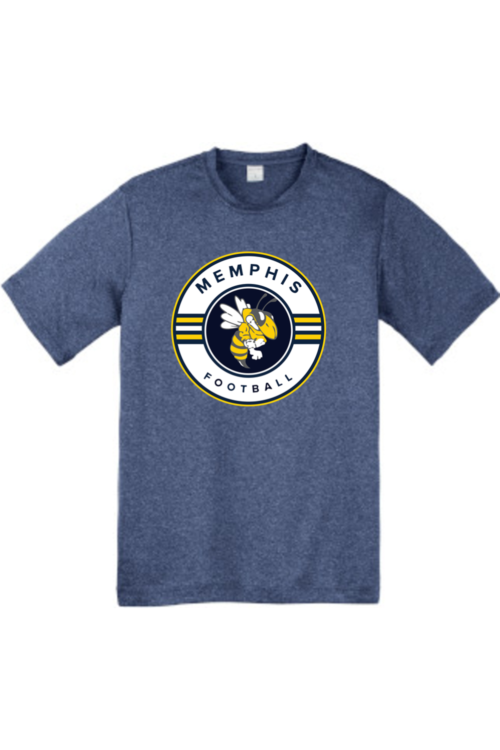Memphis Football DTF Youth Heather Contender  Tee