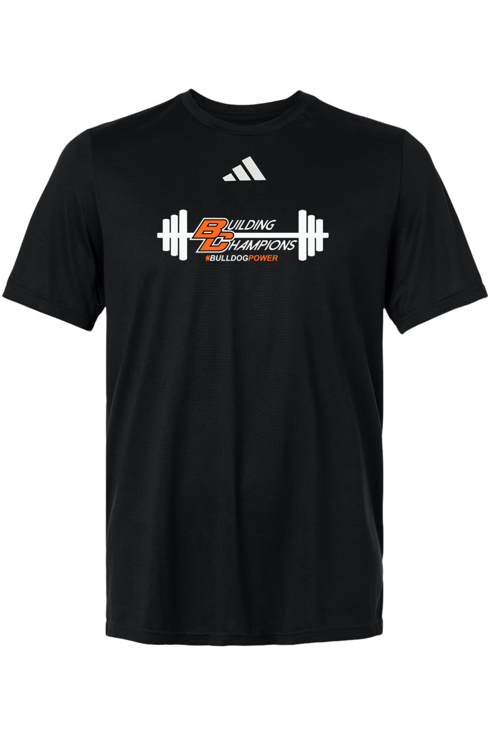 Bulldog Power DTF Adidas Men's Pregame T-Shirt