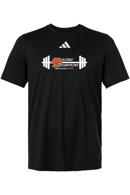 Bulldog Power DTF Adidas Men's Pregame T-Shirt