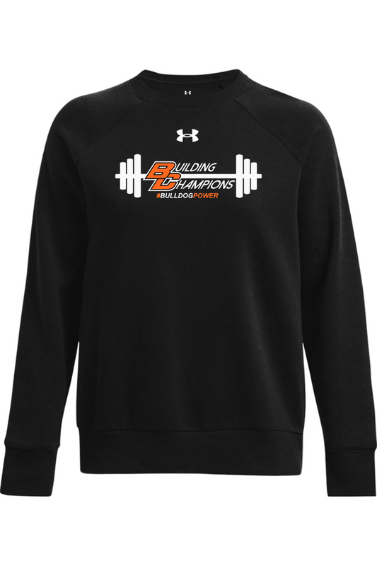 Bulldog Power DTF Under Armour Ladies' Rival Fleece Sweatshirt