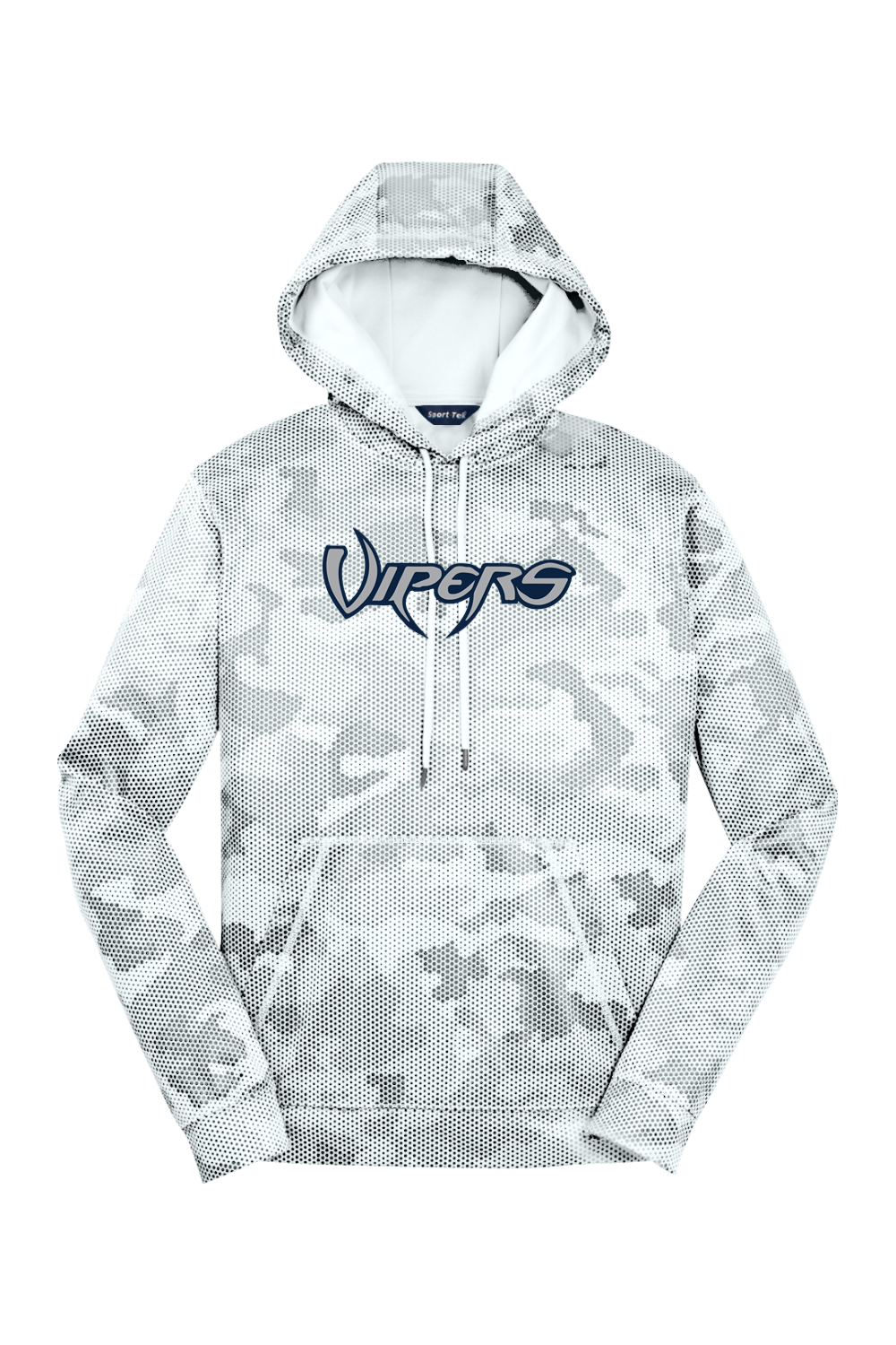 Greencastle Vipers OG Sport-Wick CamoHex Fleece Hooded Pullover