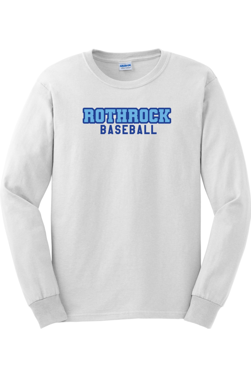 Rothrock Baseball Cotton Long Sleeve T-Shirt