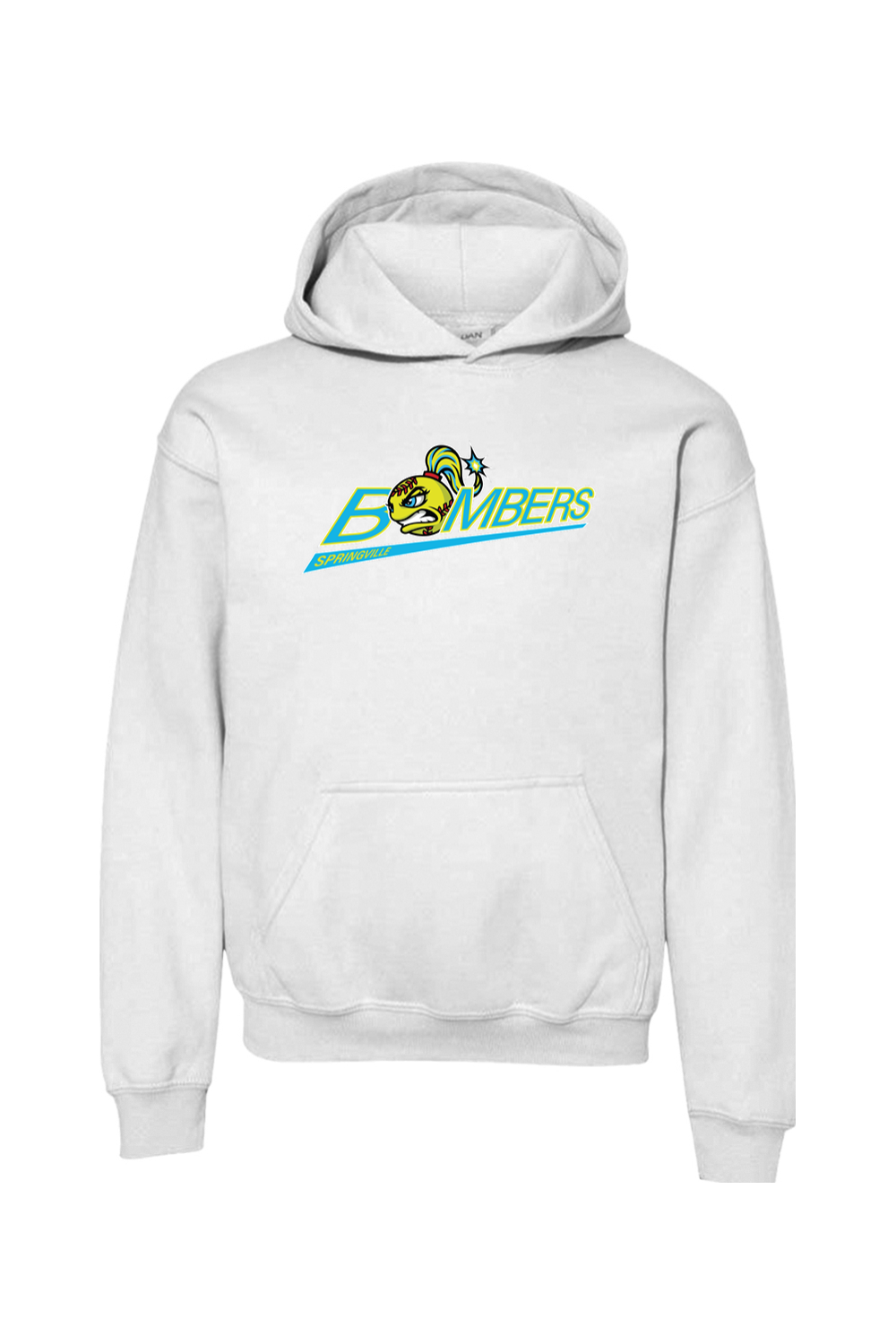 Springville Bombers Youth Heavy Blend Hooded Sweatshirt