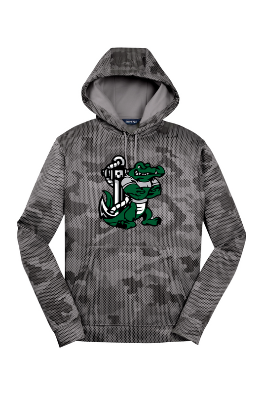 West Bloomfield Football Sport-Wick CamoHex Fleece Hooded Pullover