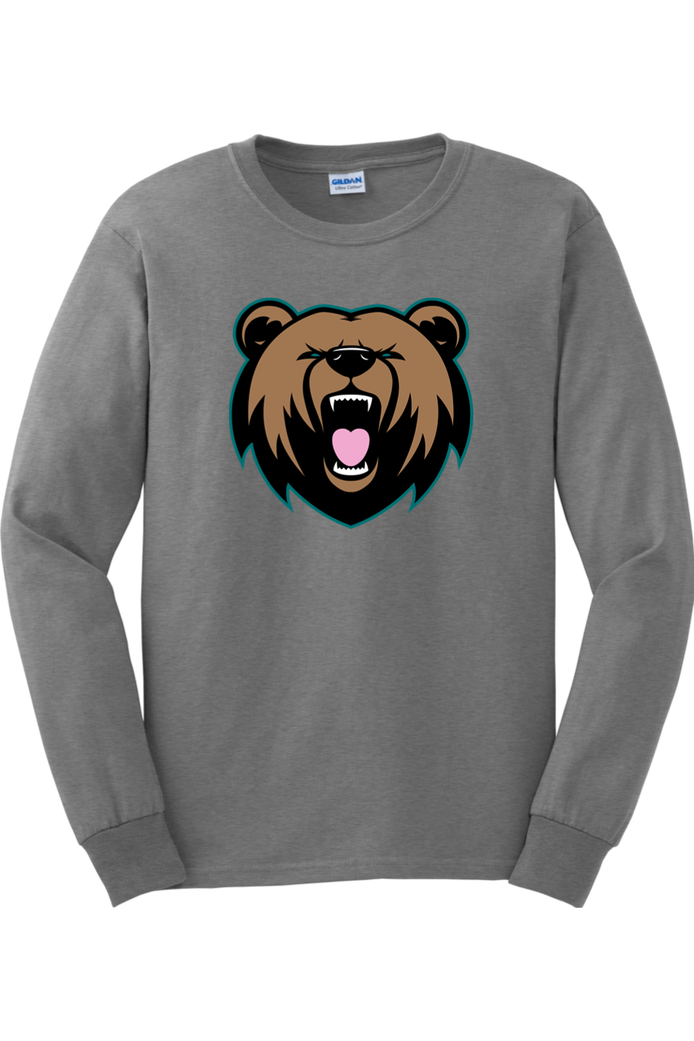Grizzly's Baseball Ultra Cotton Cotton Long Sleeve T-Shirt