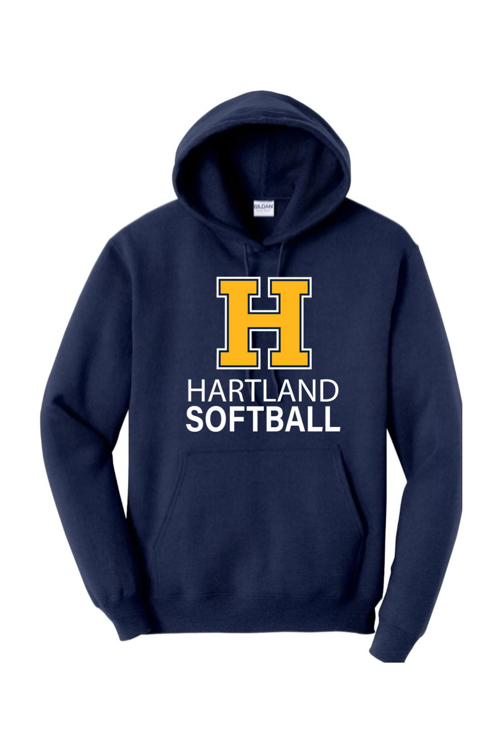 Hartland Softball Heavy Blend Hooded Sweatshirt