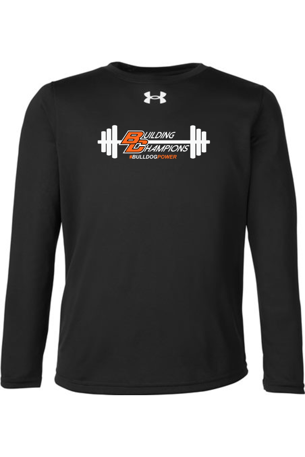 Bulldog Power DTF Under Armour Youth Tech Team Long Sleeve T-Shirt