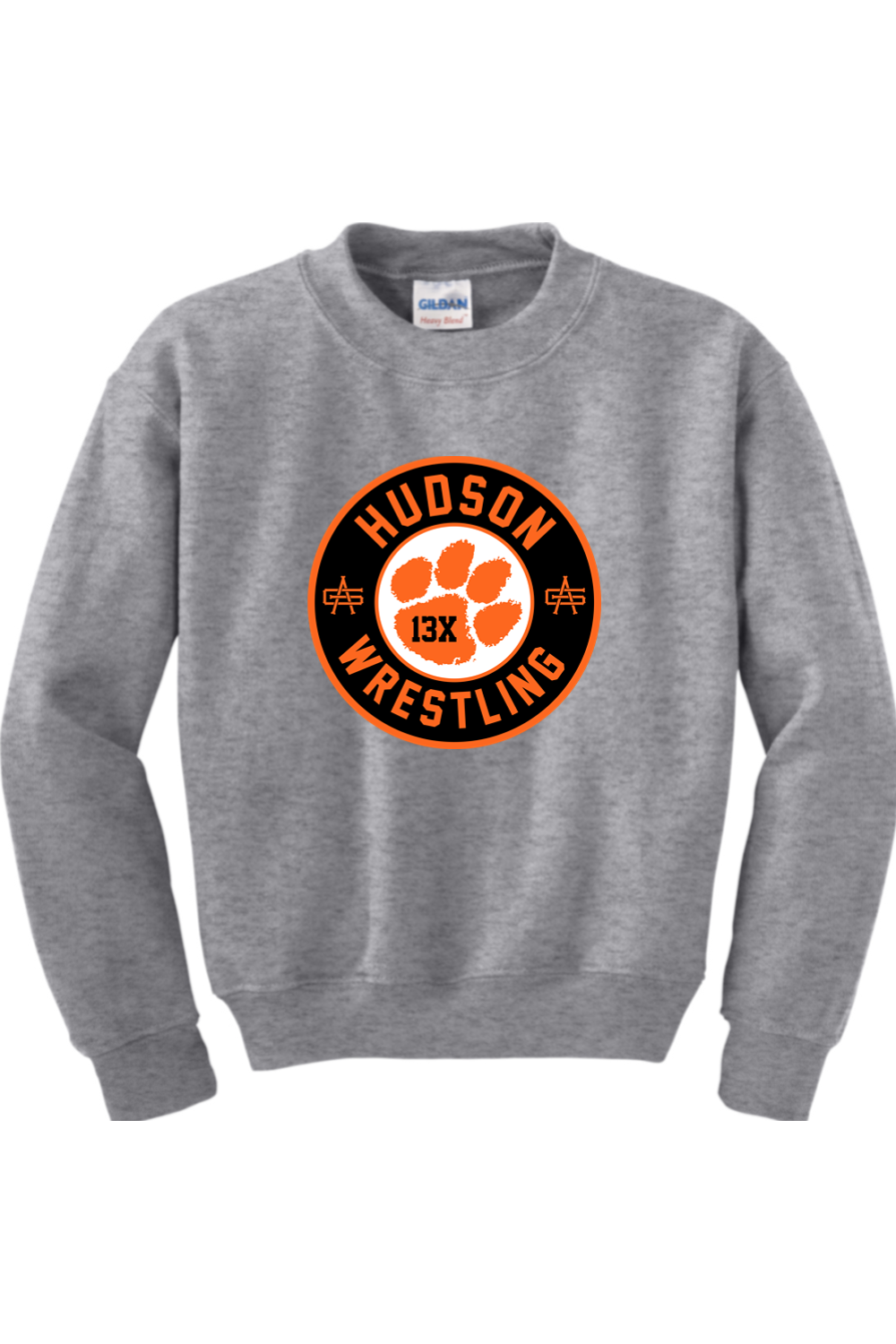 Hudson Wrestling DTF Youth Heavy Blend Crewneck Sweatshirt