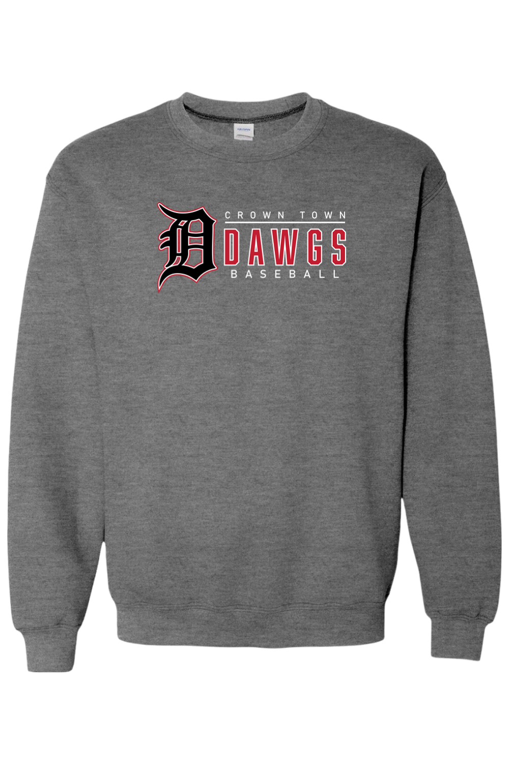 Crown Town Dawgs Heavy Blend Crewneck Sweatshirt