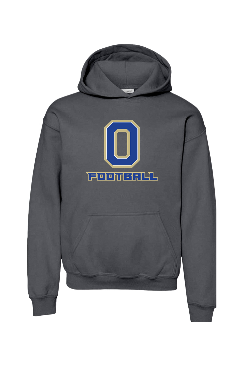 Onekama Portagers Football Youth Heavy Blend Hooded Sweatshirt