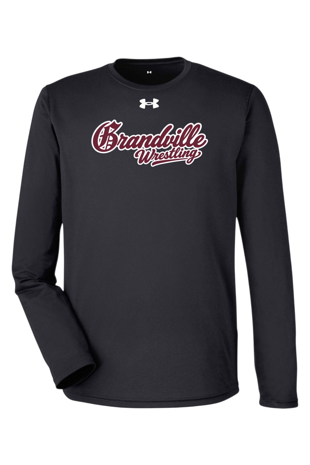 Grandville Wrestling DTF Under Armour Men's Team Tech Long-Sleeve T-Shirt