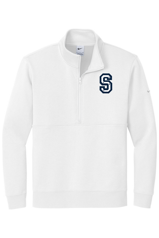 Sluggers Academy DTF Nike Club Fleece Sleeve Swoosh 1/2-Zip