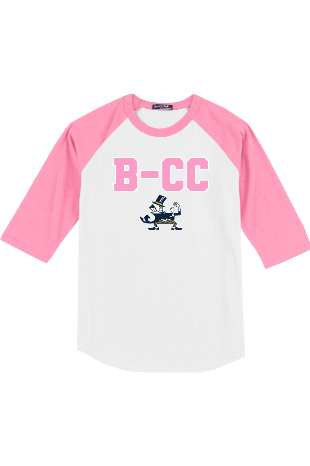 B-CC Wrestling DTF Colorblock Raglan Jersey